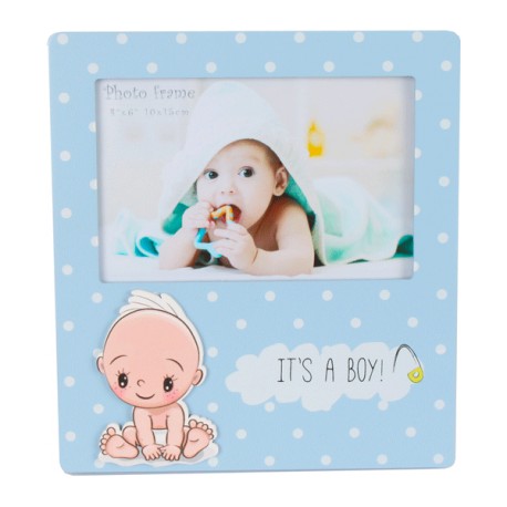 PORTAFOTOS "IT'S A BOY" MADERA