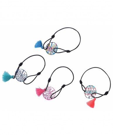 PULSERA ÁRBOL DE LA VIDA CON POMPÓN