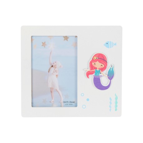 PORTAFOTOS DE MADERA "SIRENITA"