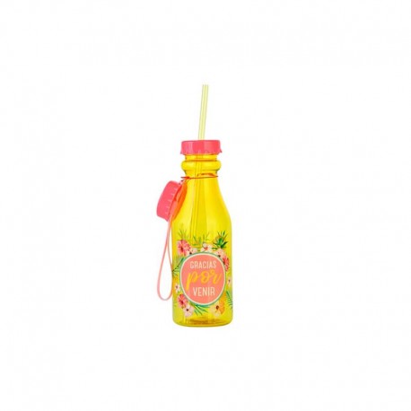 BOTELLA PVC "GRACIAS POR VENIR" 500 ML
