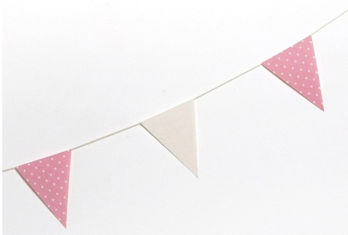 Guirnalda decorativa topitos