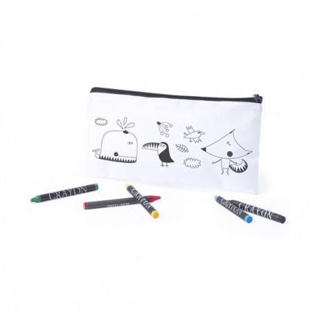 Estuche para Colorear ZOO con 5 Ceras incluidas